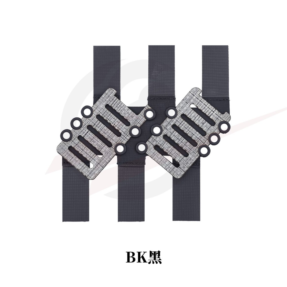 Single /  Double section Quick Ship 40° molle  Angled Adapter Plate