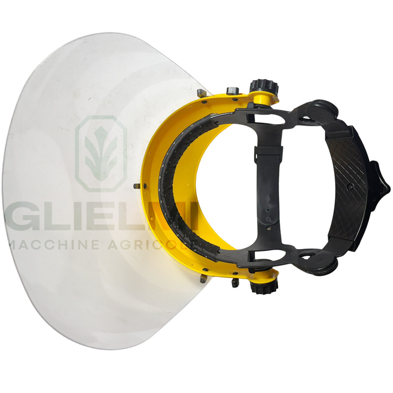 Adjustable Polycarbonate Brushcutter Protective Visor - CE: EN166EU2016