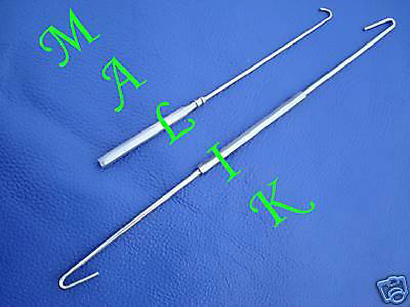 Rosser Crypt Hook 6.75" Barr Crypt Hook 10" short long