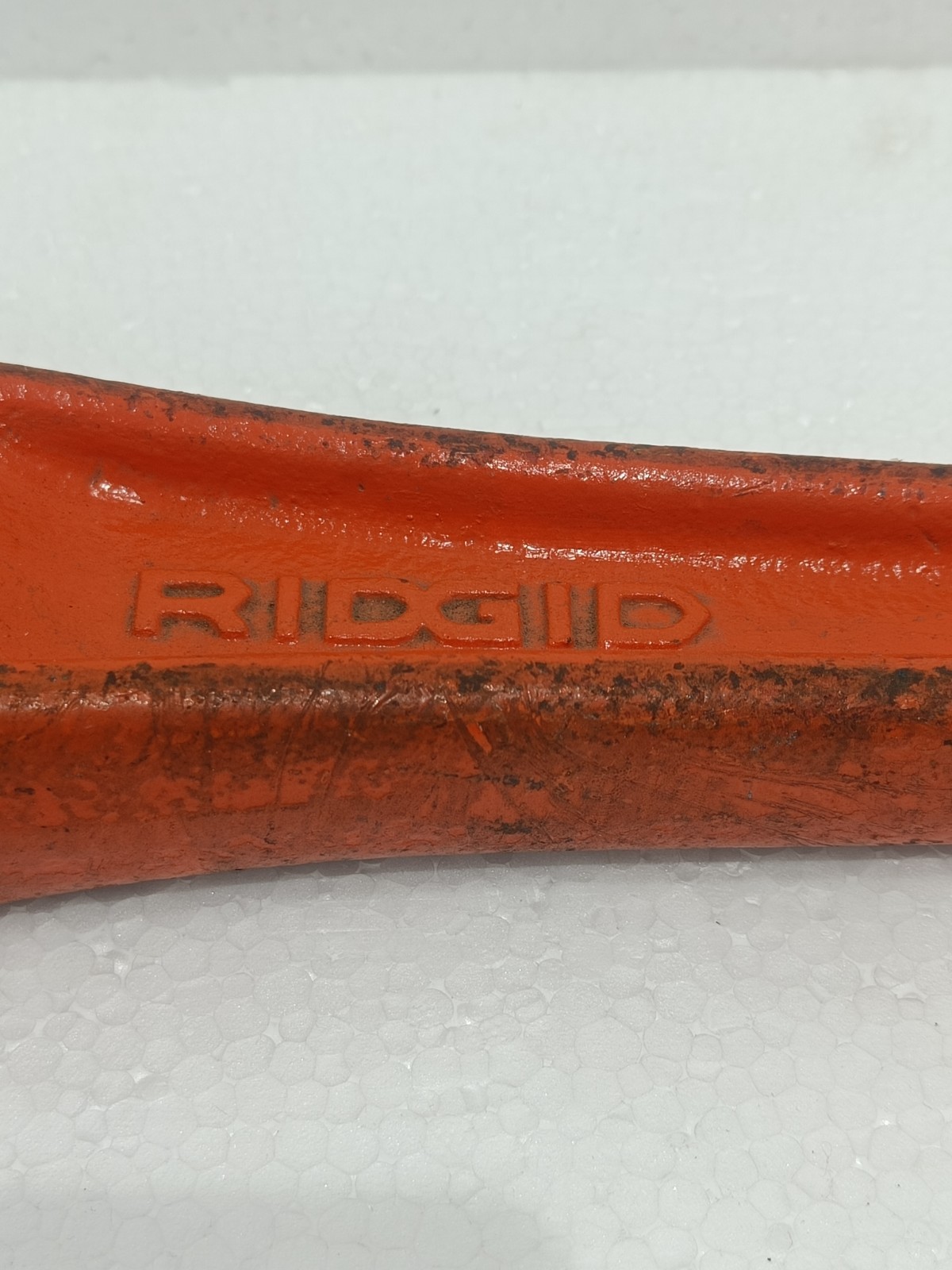RIDGID 24 IN HEAVY DUTY OFF SET PIPE WRENCH MODEL 89445 CAST IRON USA MADE 24"