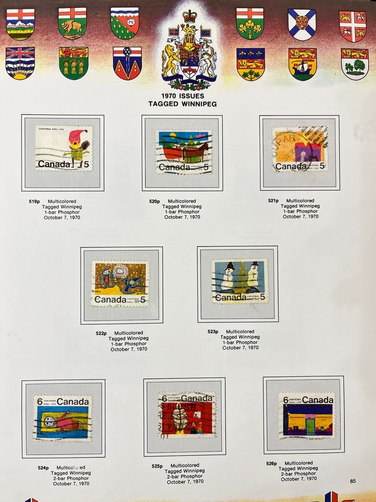 Canada Art Christmas BOB (100s) Used DA1424