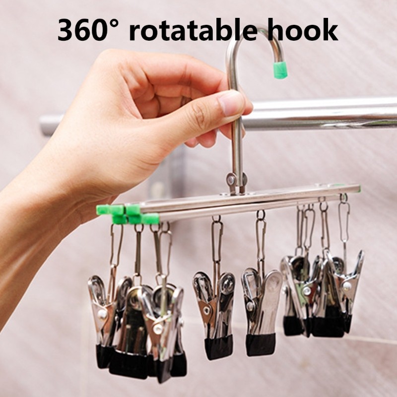 Darkroom Film Negative Drying Frame Foldable Hanger Windproof Hanging Rack