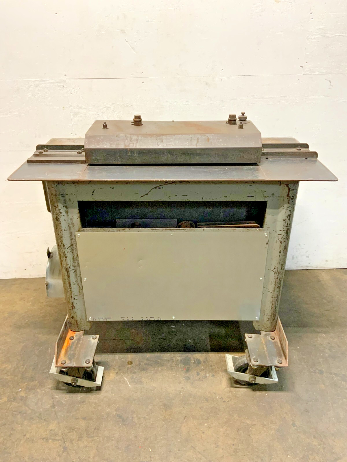 Pittsburgh Lockformer 18 GA Gauge Roll Cleat Former Power Flanger Machine D11B