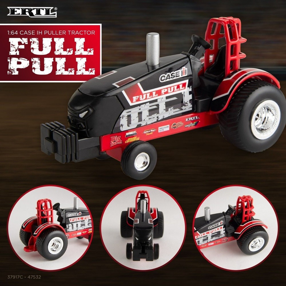 2023 ERTL 1:64 PULLER CASE IH FULL PULL Pro Stock Pulling Tractor New In Package