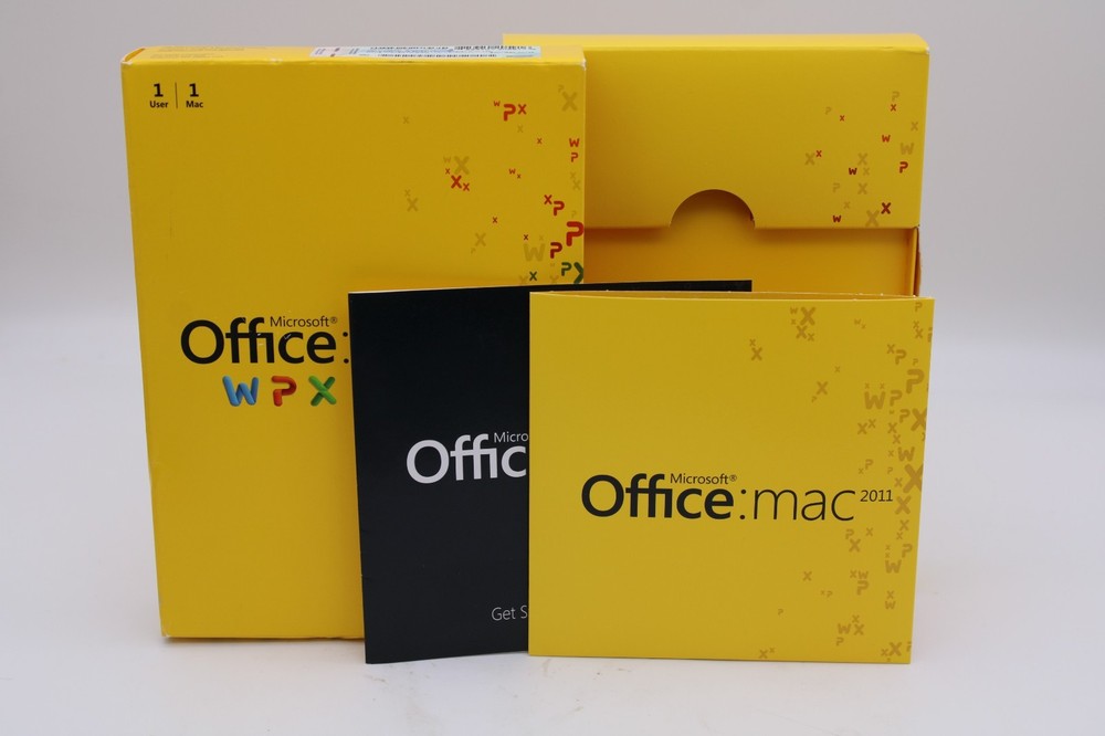Microsoft Office Mac 2011 Home & Student w/ Product Key