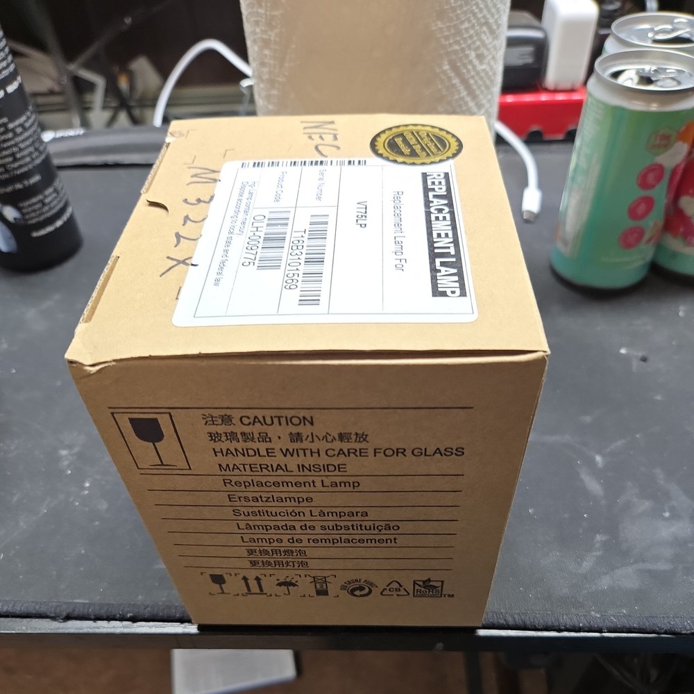 Genuine NEC VT75LP Replacement Projector Lamp Unit - VT75LP