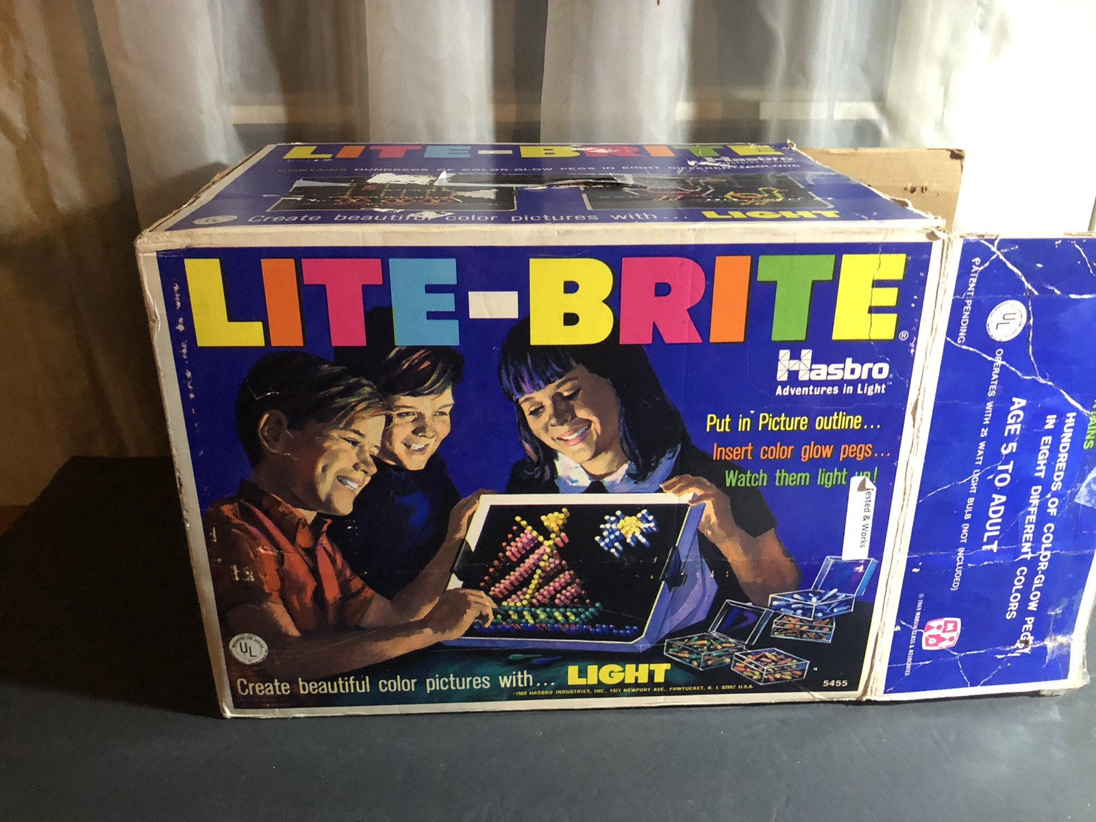 Vintage 1969 year,LITE BRITE Hasbro Light Bright ALL Original plus extras