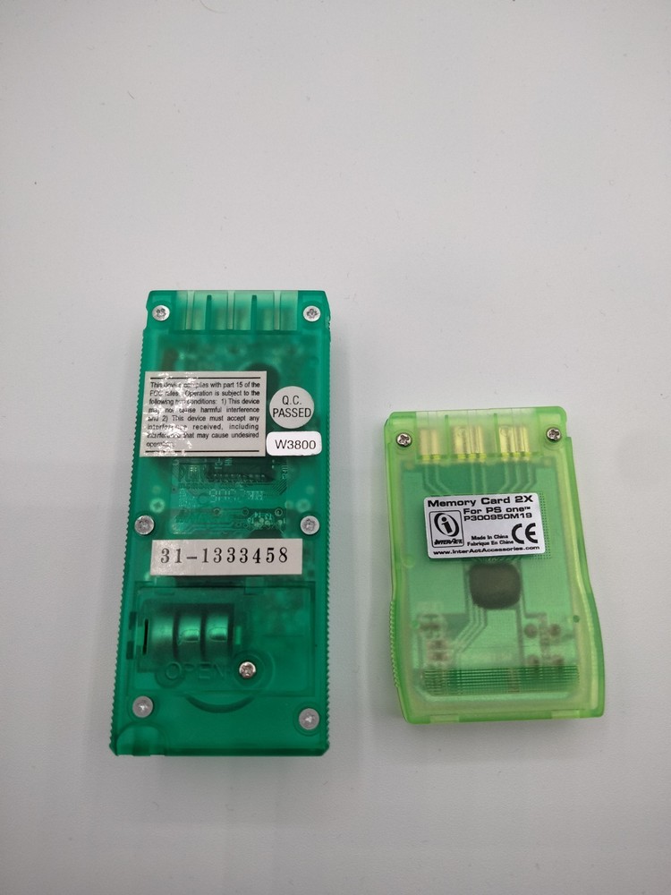 PS1 Interact Memory Card Recorder Lot