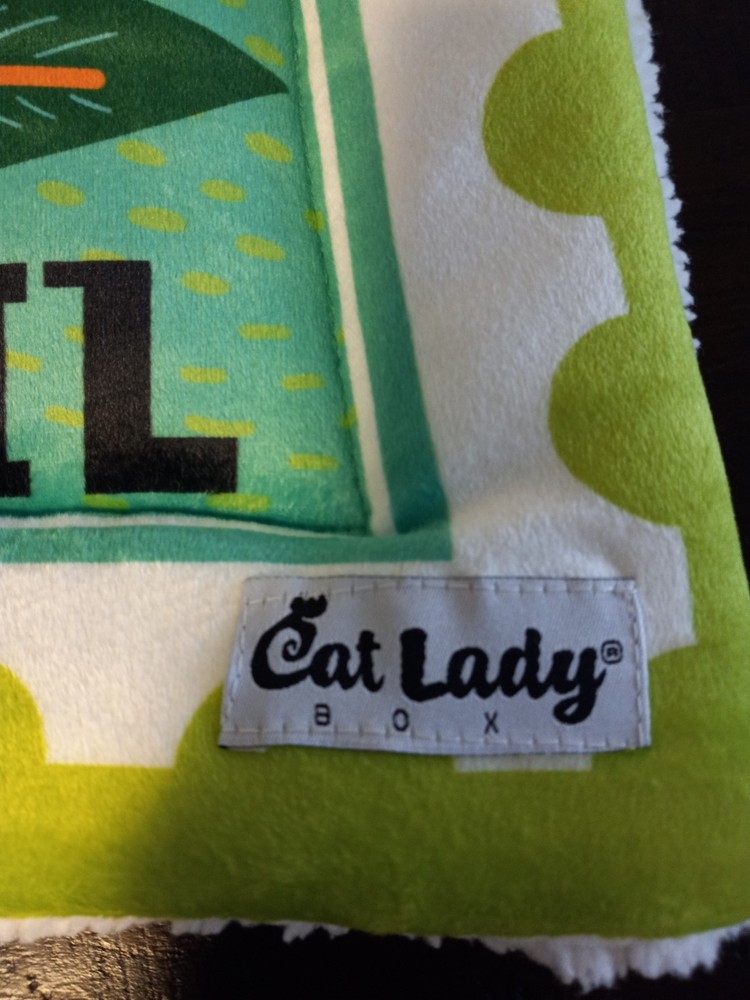 CatLadyBox Cat Mat "Meow Mail" New Without Tags