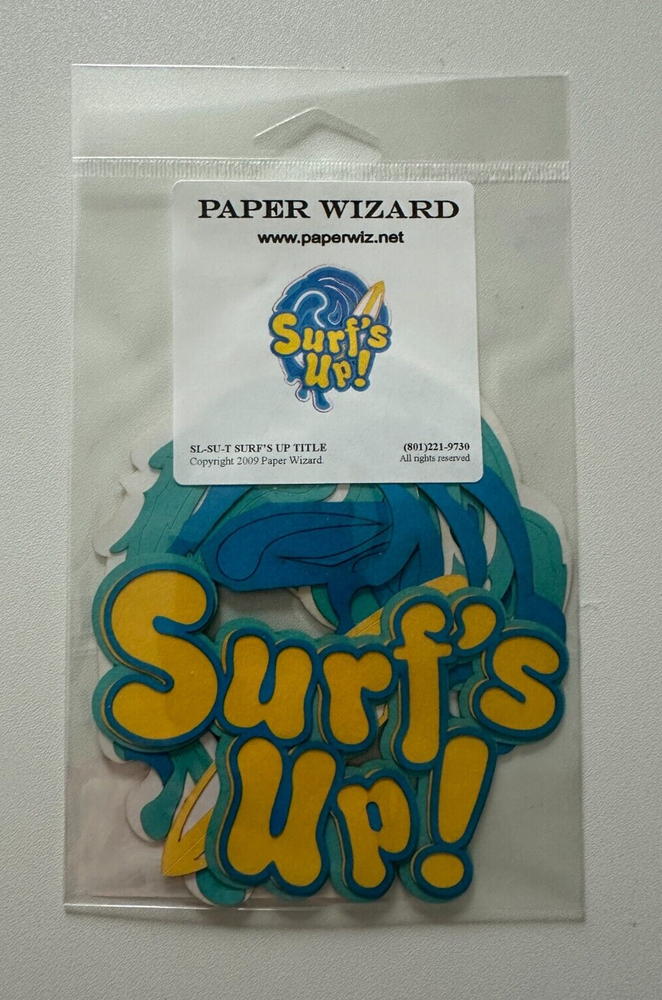 Paper Wizard Die Cuts-Multiple Variations Available-You Choose