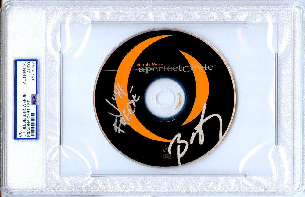 A Perfect Circle Signed Autographed CD “Mer de Noms” PSA/DNA Authenticated