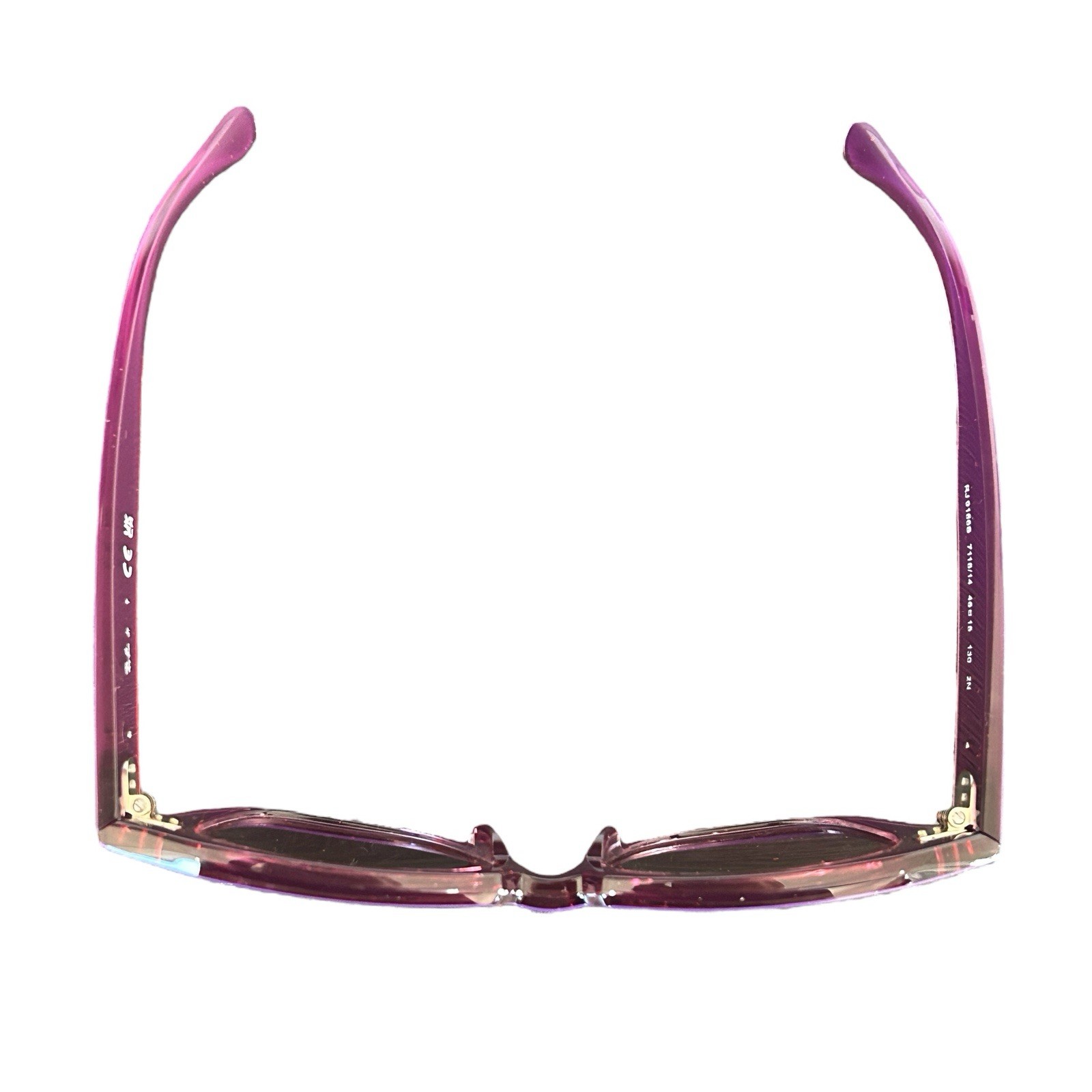 Ray Ban Junior State Street Kids Sunglasses RJ9186S Violet Gradient Youth NEW