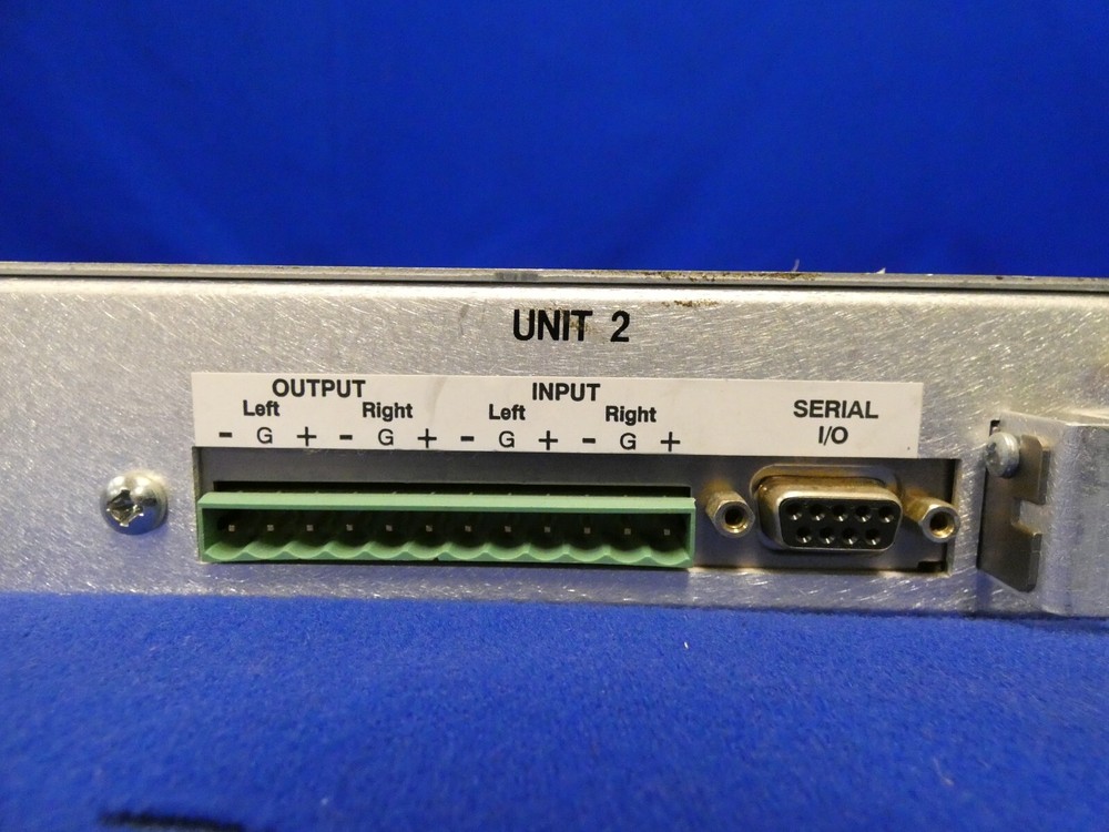 DPS MicroSYNC AVS-2400/AVS-2410 Stereo Audio/Analog Video Synchronizer System