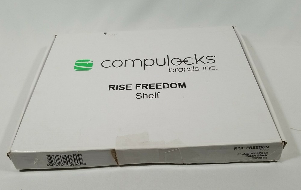Maclocks Compulocks Rise Freedom Shelf MCSF01B FREE SHIP