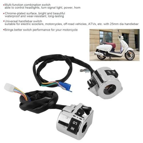 Motorcycle Handlebar Switch, Motorcycle Start Button Light Switch, Motorcycle