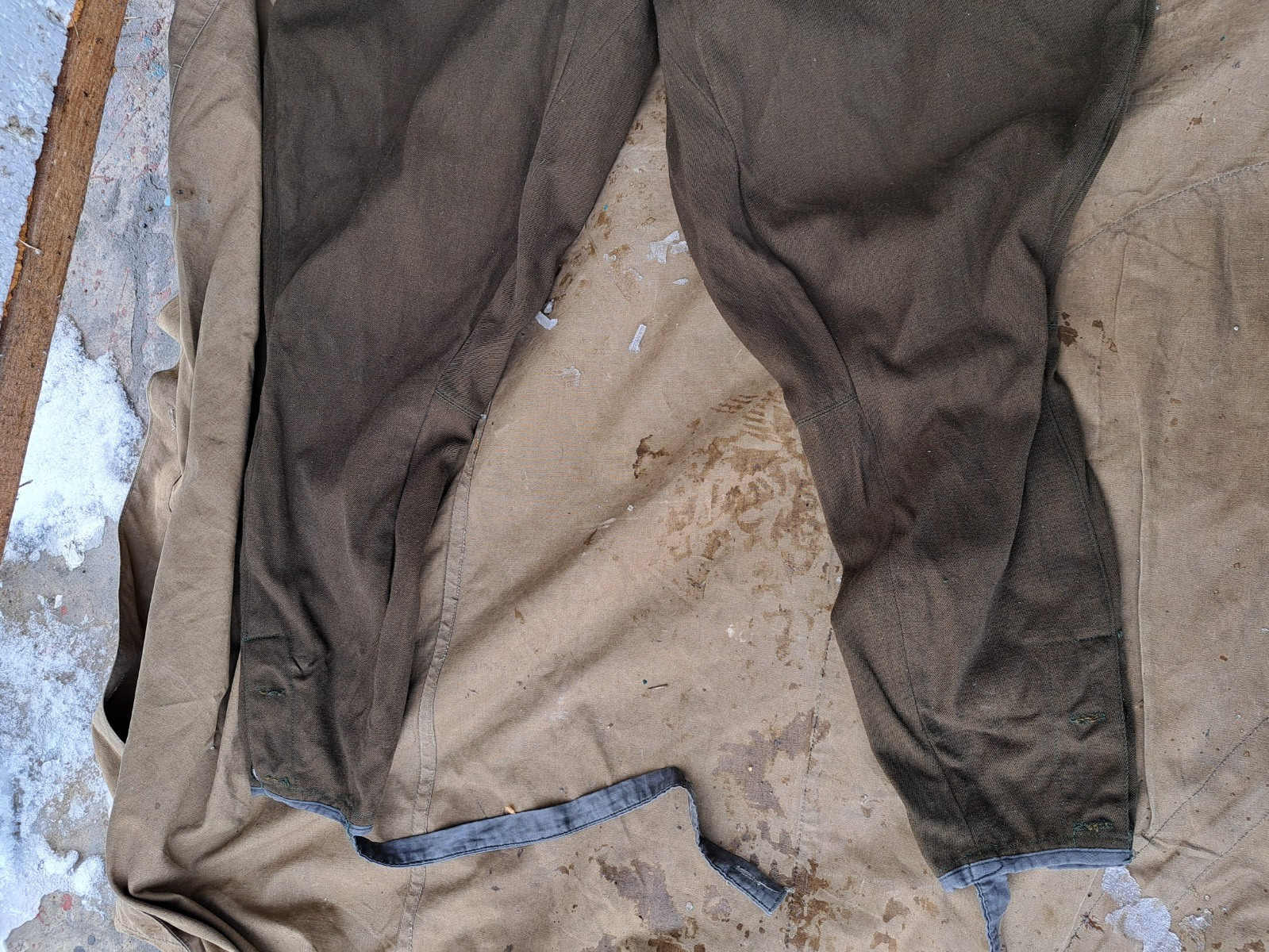 Soviet russian officer gimnasterka and pants gr.5 original WW2 new