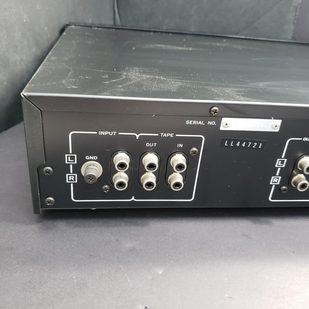 Nikko Black EQ-500 Stereo Graphic Equalizer - Tested and Working