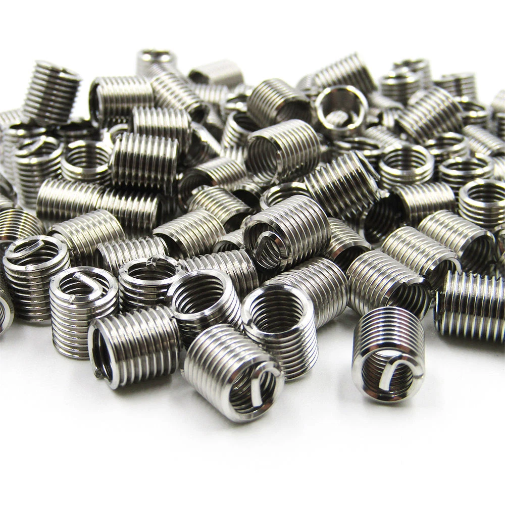 1/4 5/16 3/8 1/2 Helicoil Thread Inserts 304 Stainless Wire Insert Thread Repair