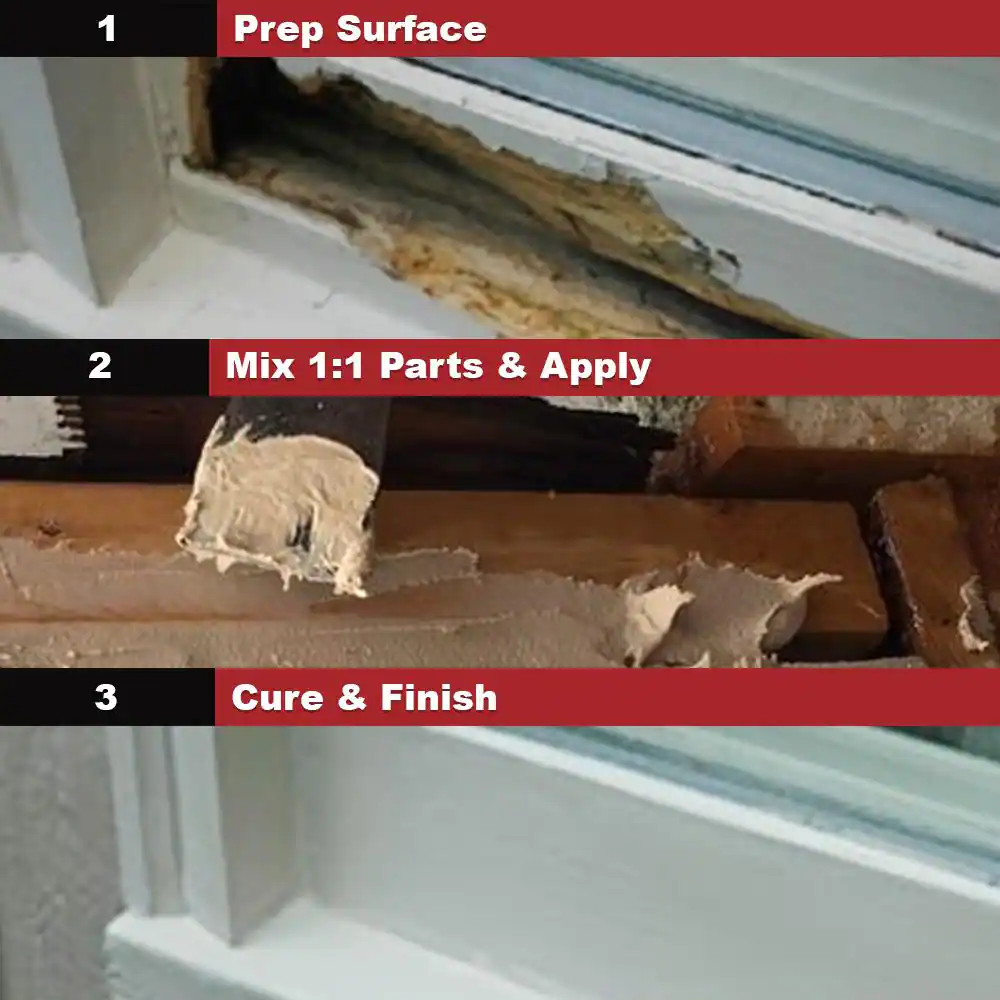 12 Oz. Pc-Woody Wood Epoxy Paste