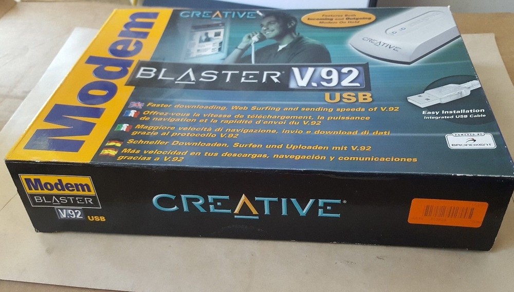 CREATIVE 313938 MODEM BLASTER V.92 USB (U4.6)