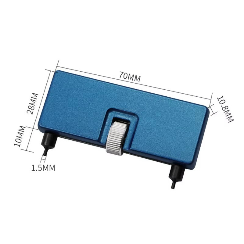 Adjustable Rectangle Watch Back Case Cover Opener Remover Wrench Repair Kit Tool