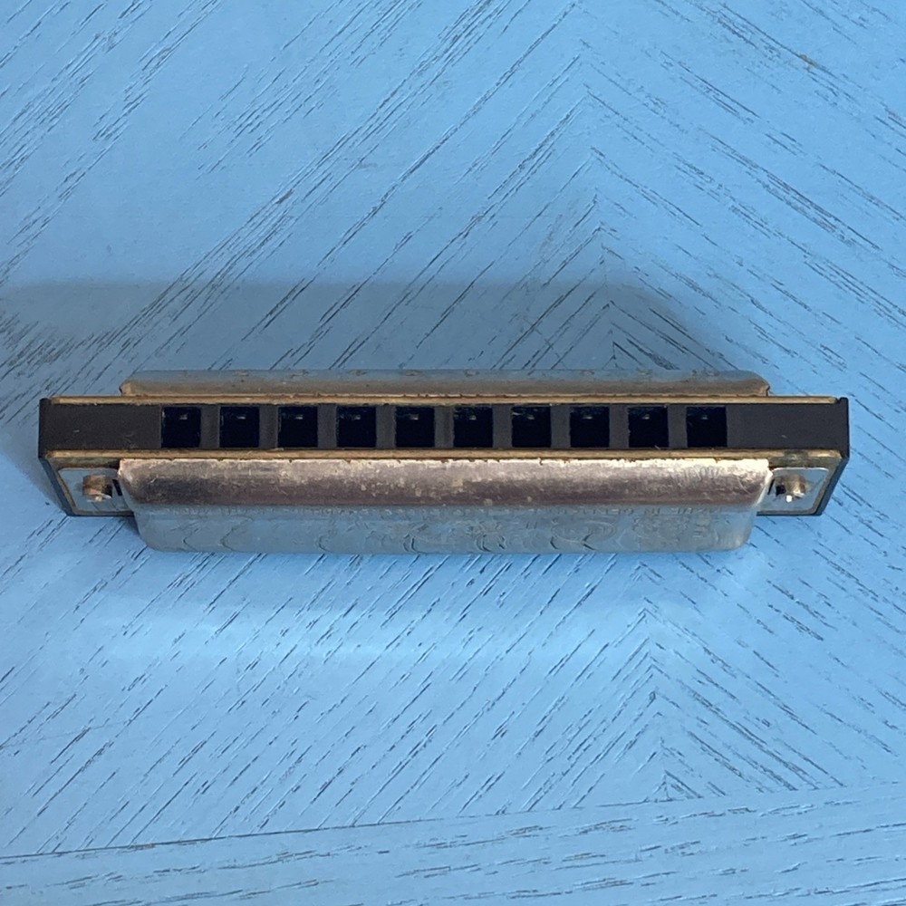 Hohner Big River Harp Harmonica Key:C White Case