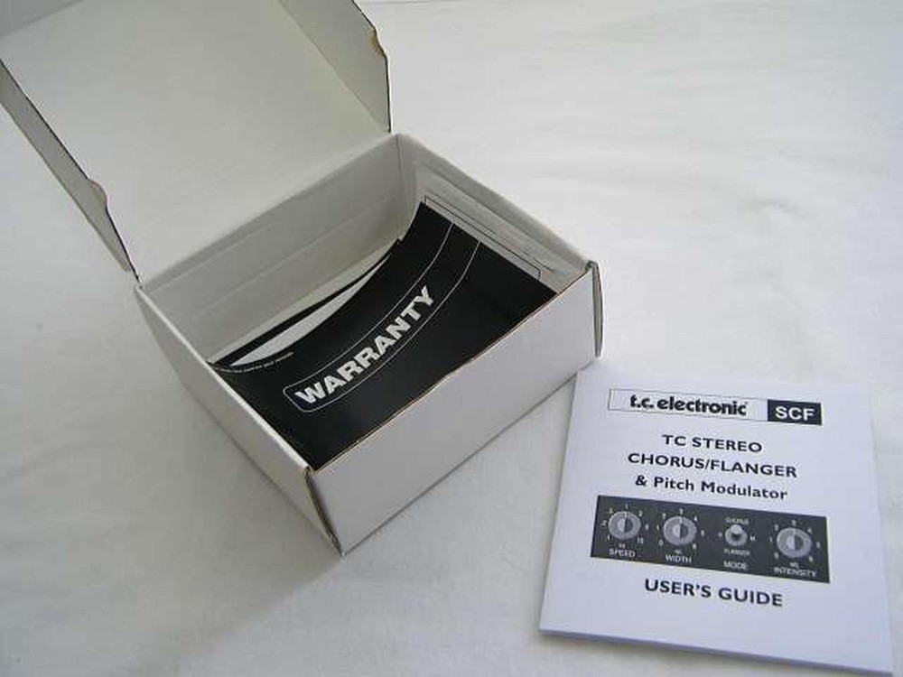 Tc Electronic Stereo Chorus Plus Flanger Effector