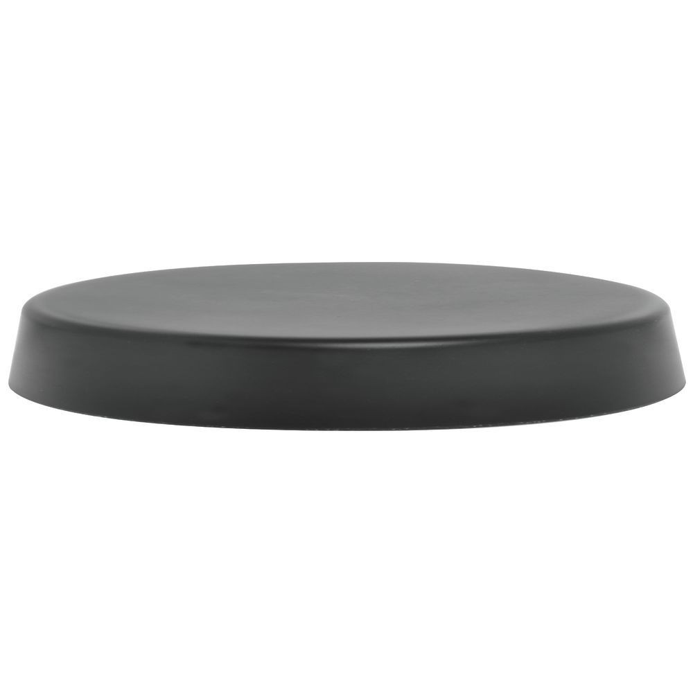 HUBERT® Display Riser Round Black Melaboo - 12"Dia x 2"H