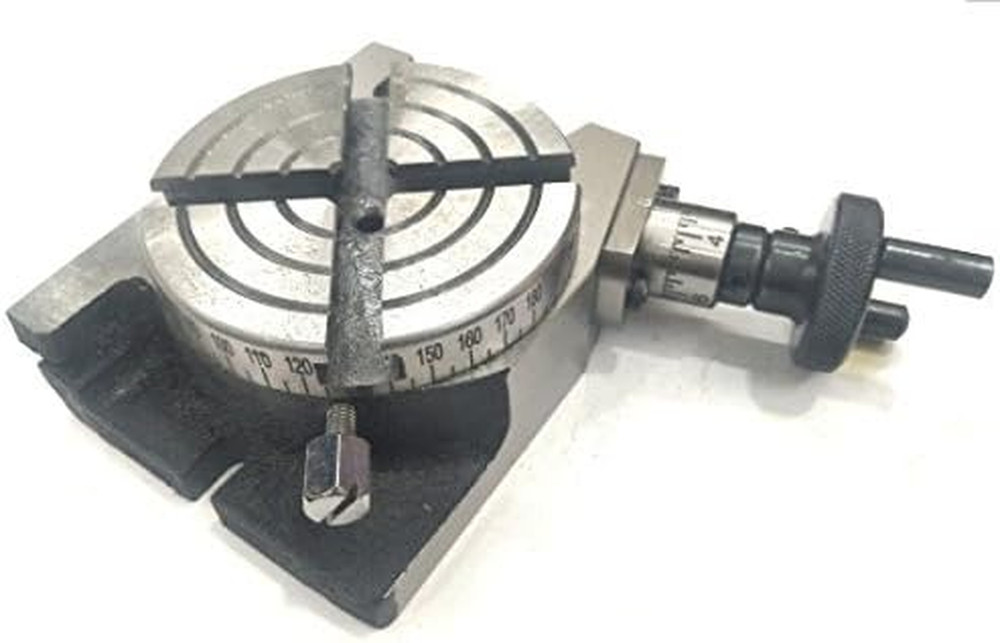 New Rotary Table 3 Inch - 75MM Horizontal & Vertical Model - Milling Machine