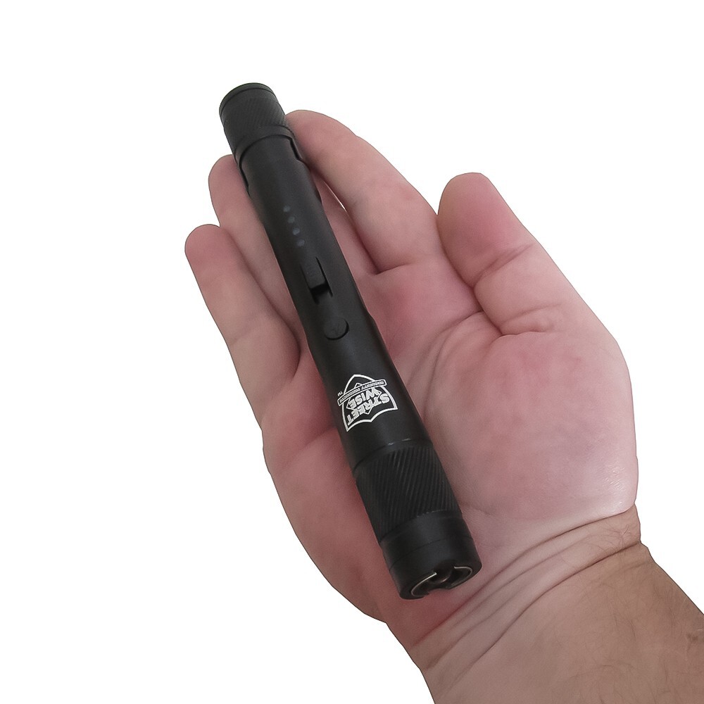 Streetwise Streetlight Stun Gun Flashlight 84,000,000 Military Grade USB - Black