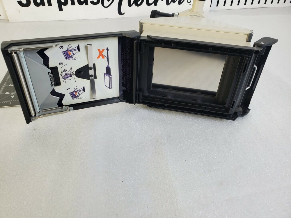 Olympus Microscope Polaroid Camera Attachment Assembly PM-10M