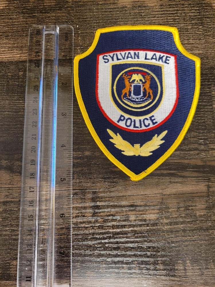 Sylvan Lake Michigan Police Patch
