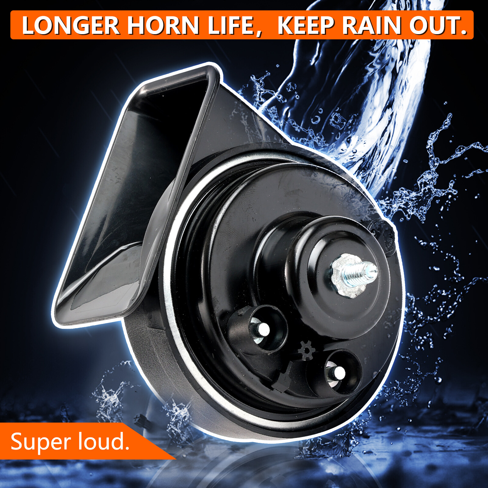 2Pcs Snail Horn 110db Loud Dual Tone For Chevrolet Aveo Captiva Cruze Malibu 🏅