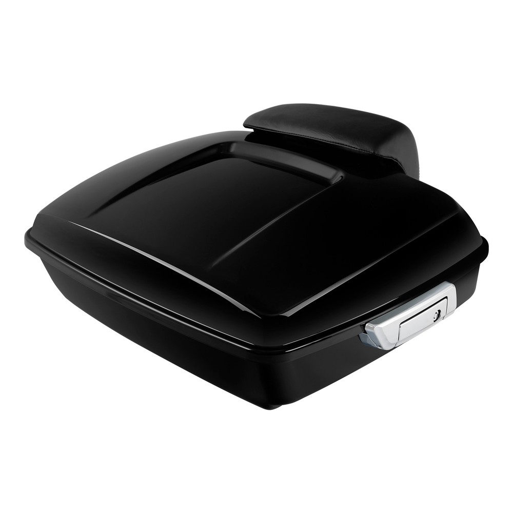 Chopped Trunk Backrest Mount Rack Docking Kit For Harley Touring Glide 2009-2013