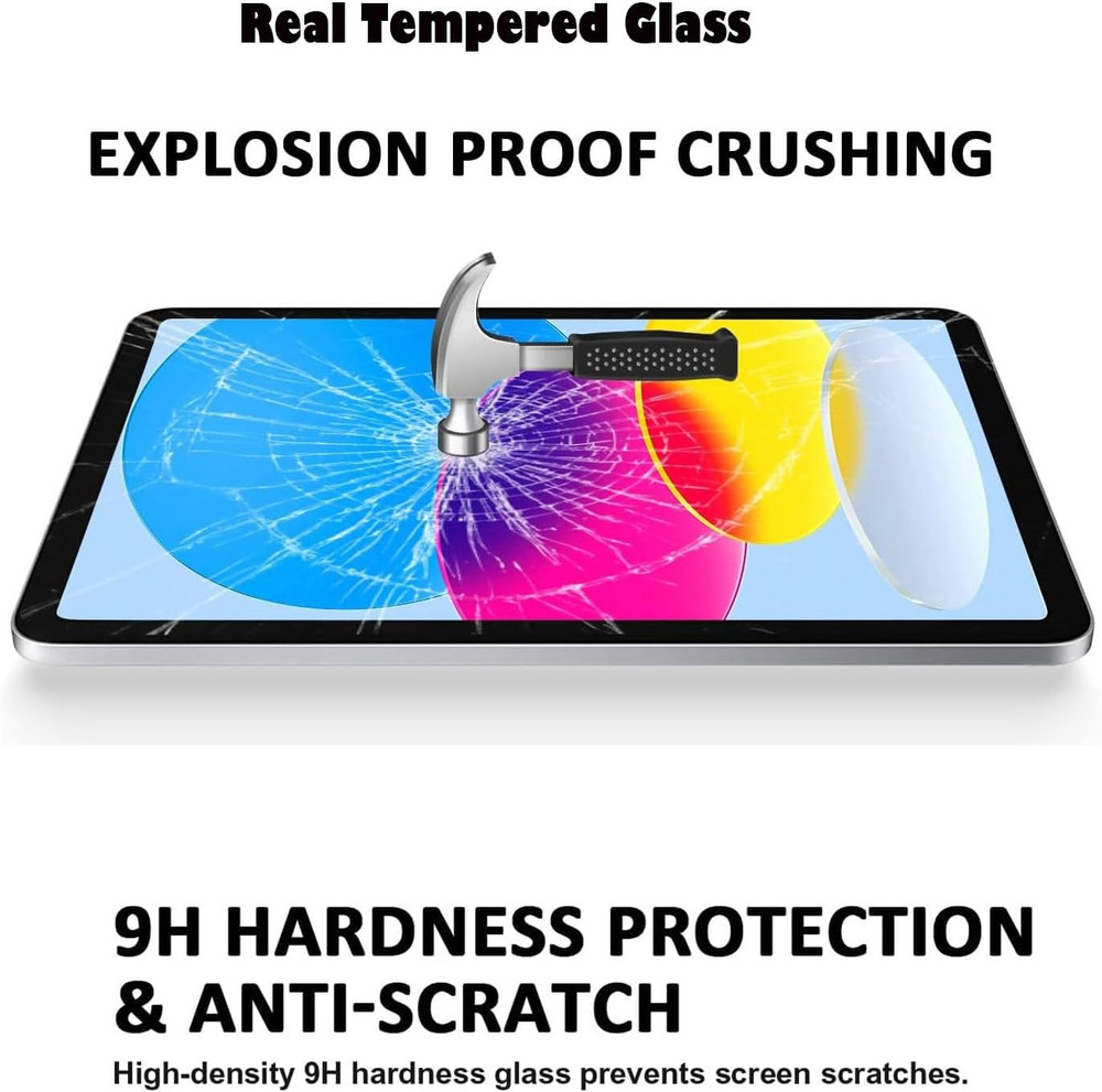 Screen Protector for Ipad A16 2025 11Th/10Th Generation 2022 Clear