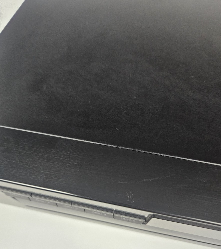 Sony CDP-C225 CD Player 5 Disc High Density Linear Converter Compact Tested