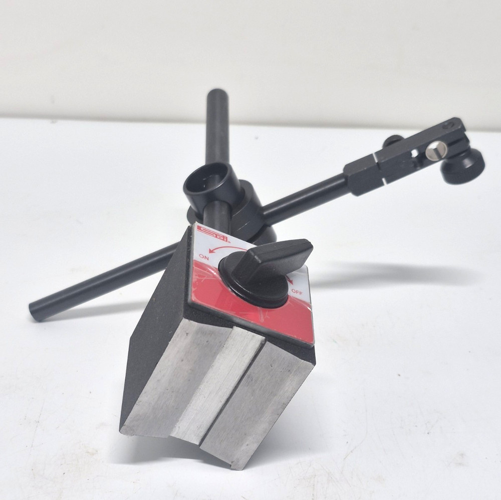SPI MS160712034 Magnetic Indicator Base 60.00 mm Base Length 80KG Pull