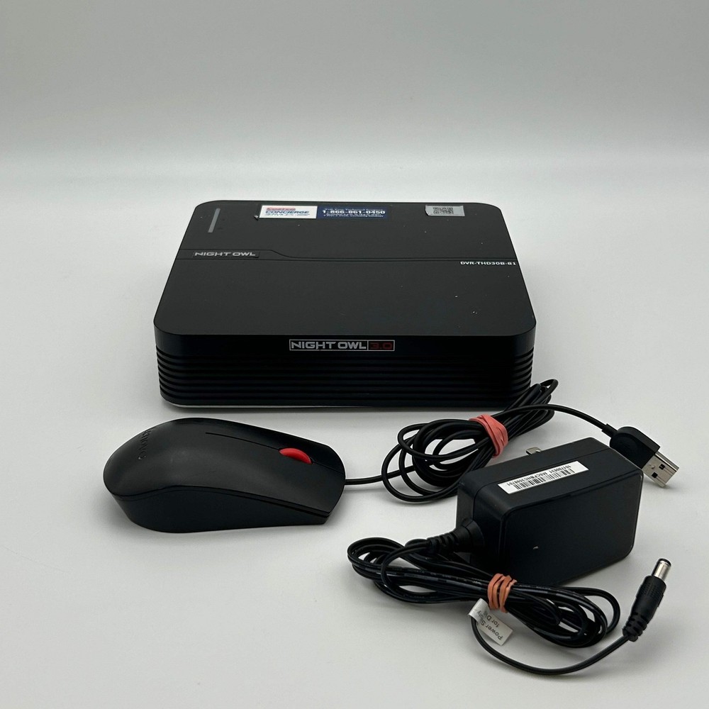 NIGHT OWAL DVR-THD30B 81 Black Security Camera - Used