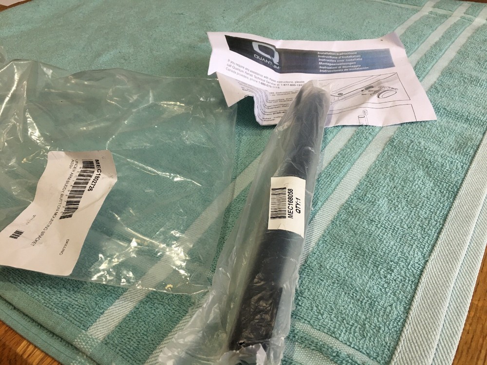 Pride Mobility Products Under Arm Buddy Button Mounting Bracket