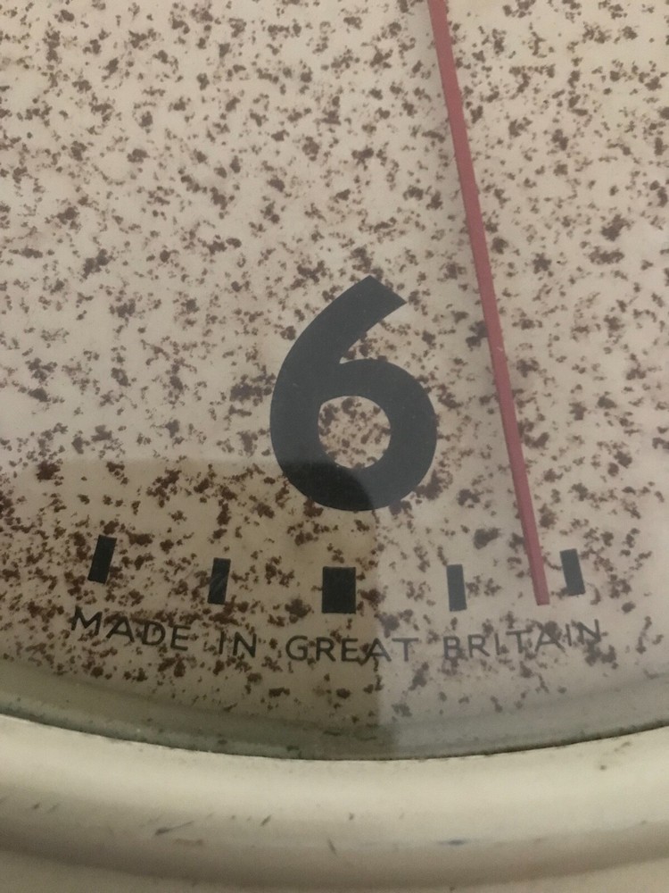Train station Smiths sectric double sided clock requires restoration.