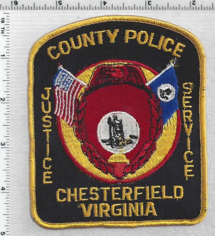 Chesterfield County Police (Virginia) 2nd Issue Shoulder Patch