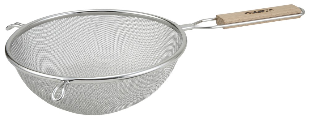 8" Single Mesh Strainer, Fine, S/S (12 Each)