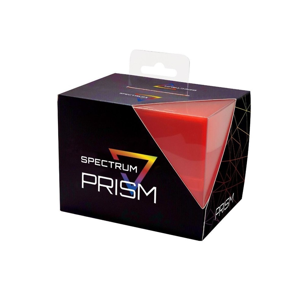 1 BCW Infra Red Matte Prism Deck Case