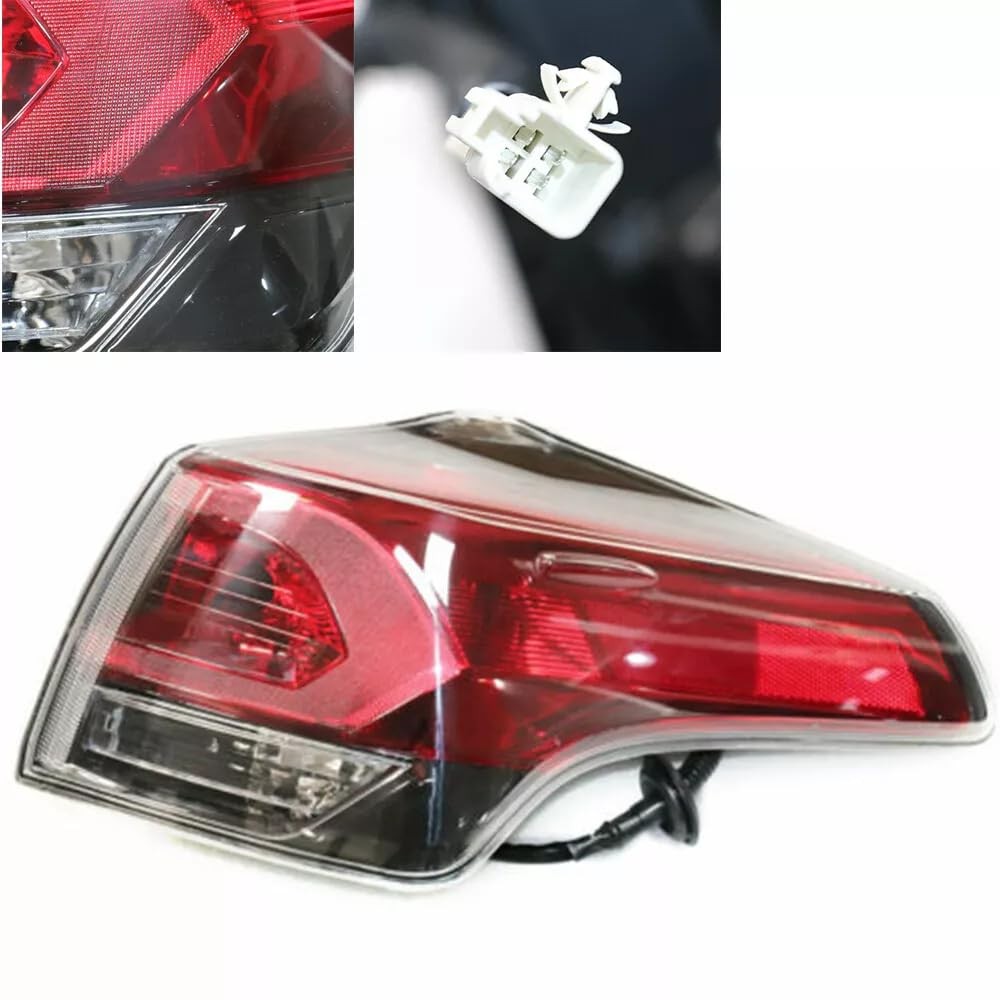 Right Passenger Tail Light for RAV4 2016-2018 Halogen Replacement