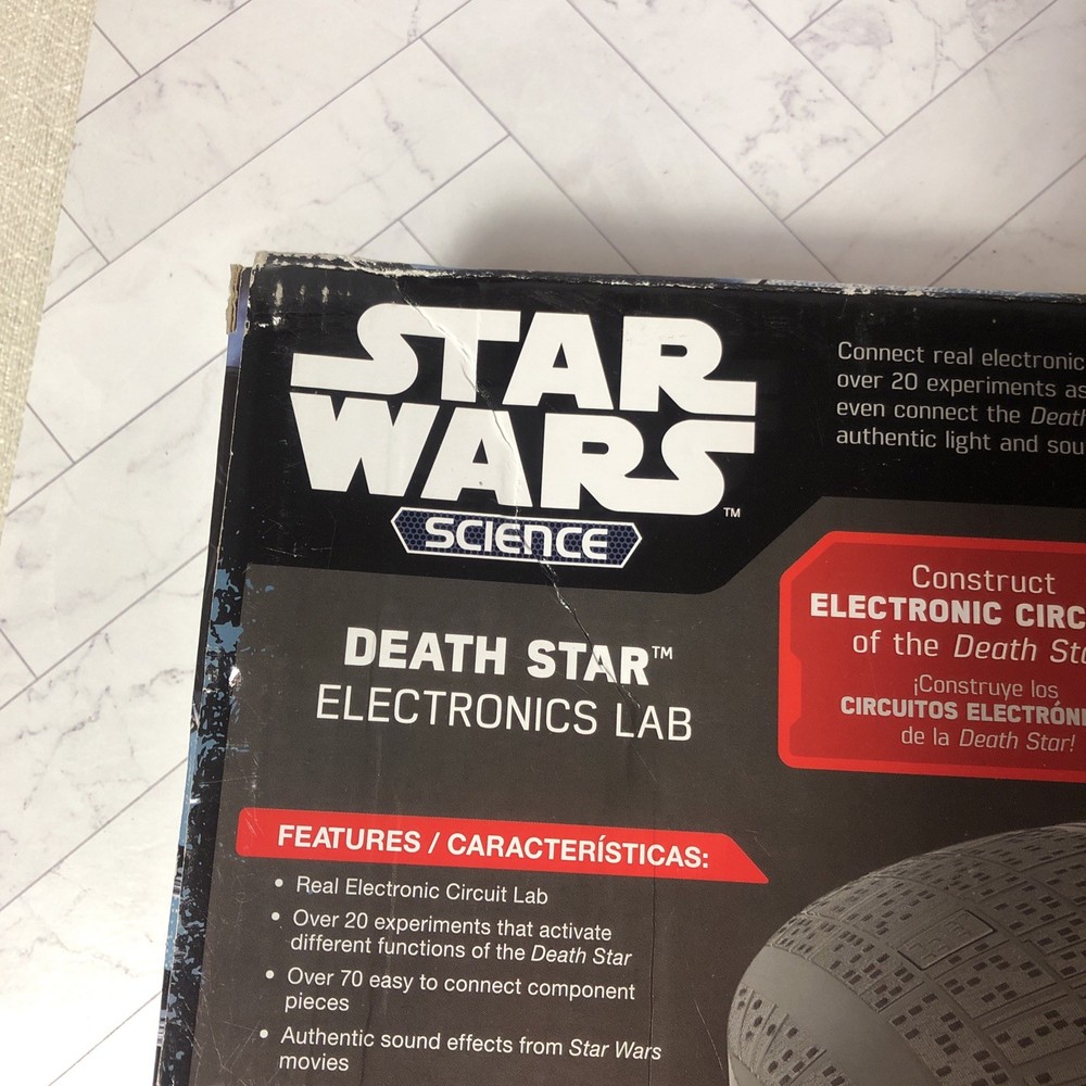 Star Wars Science Death Star Electronics Lab Uncle Milton Light & Sound Effects