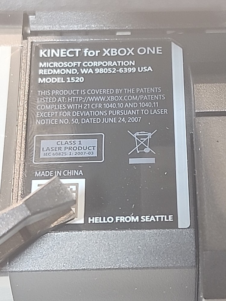 Microsoft XBOX ONE Kinect X18-94205-01 Camera Motion Sensor Genuine Tested