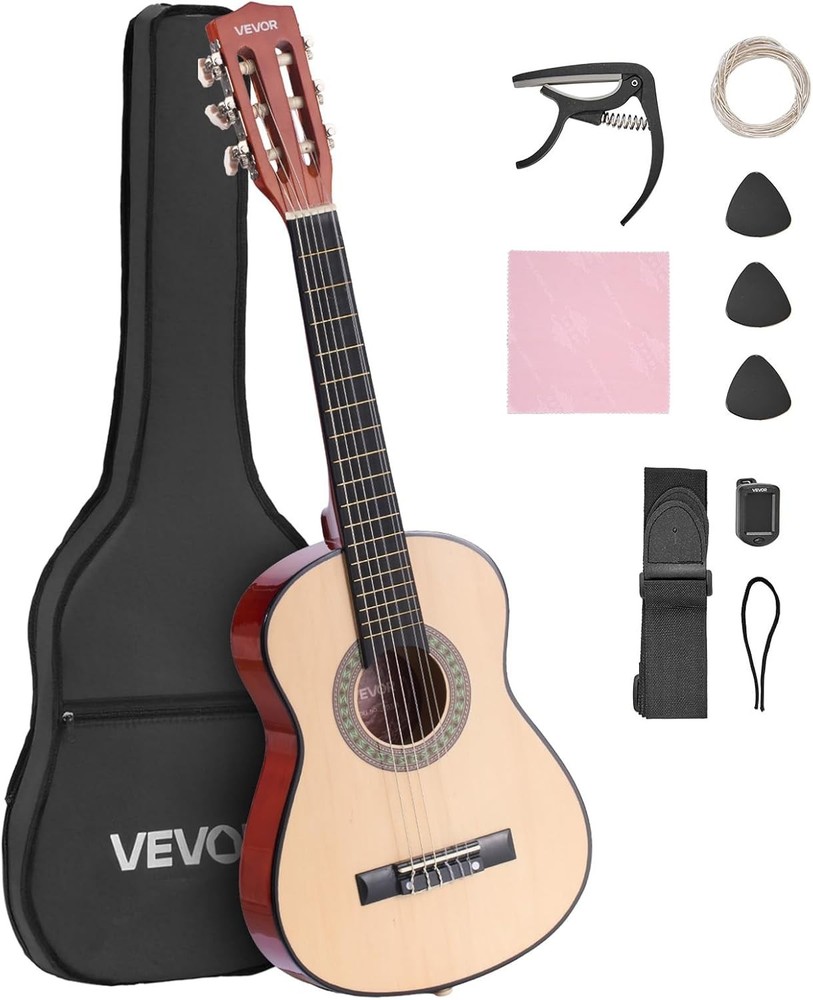 30-inch Beginner Acoustic Guitar Package - Starter Bundle Kit & Accessories