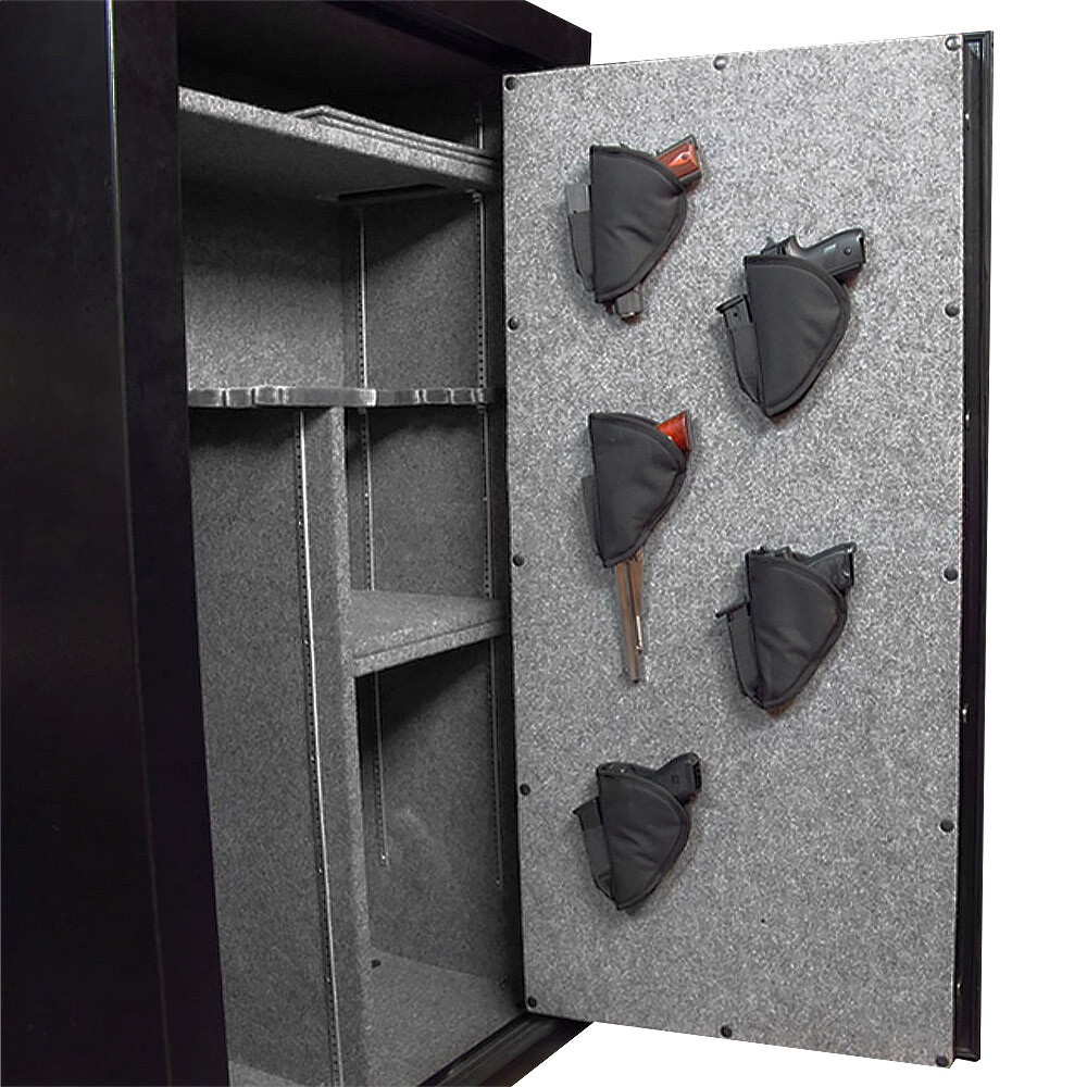 Stealth Gun Safe Pistol Holster XL Hook & Loop Handgun Storage Solution