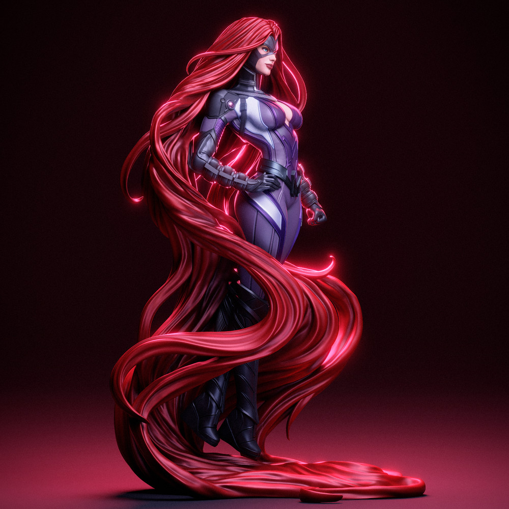 Medusa 3D Print Unpainted/Unassembled
