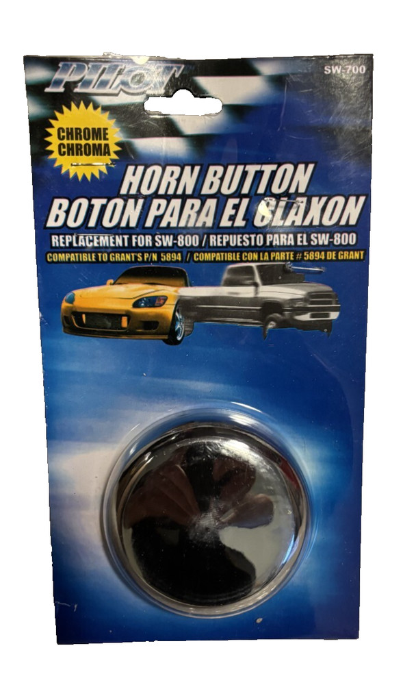 SW-700 HORN BUTTON CHROME